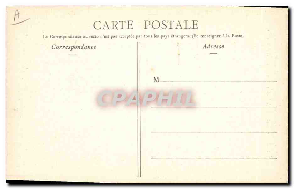 CPA Folklore Argentre Environs de Vire — Verso
