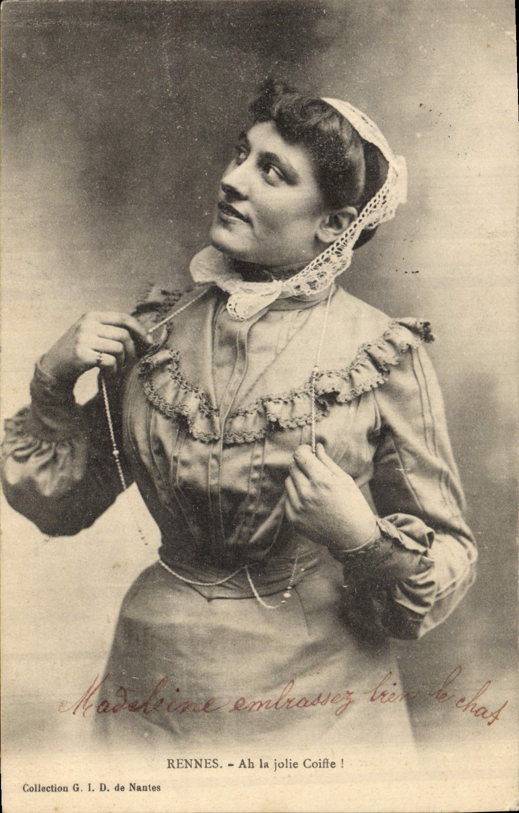 CPA Folklore Rennes