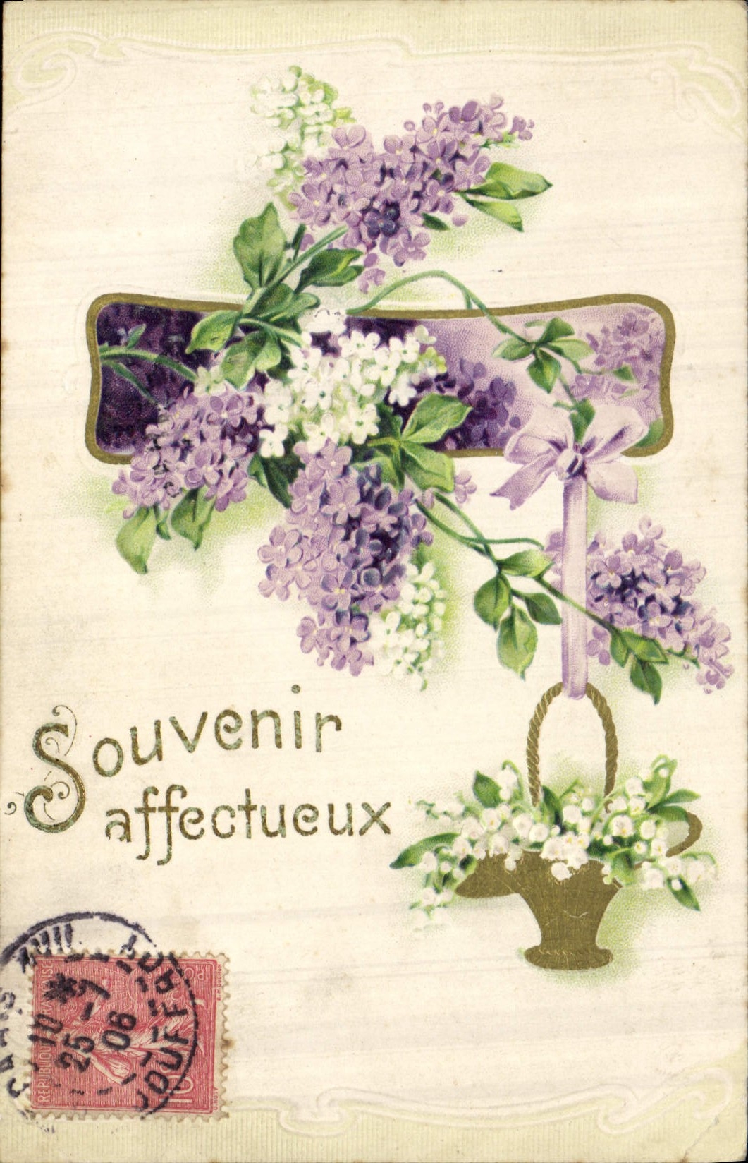 CPA Fantaisie Fleurs 