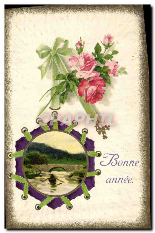 CPA Fantaisie Fleurs 
