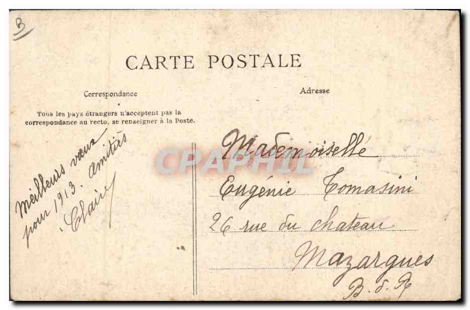 CPA Folklore Dentelle Dentelliere Normandie Une lecon de dentelle — Verso