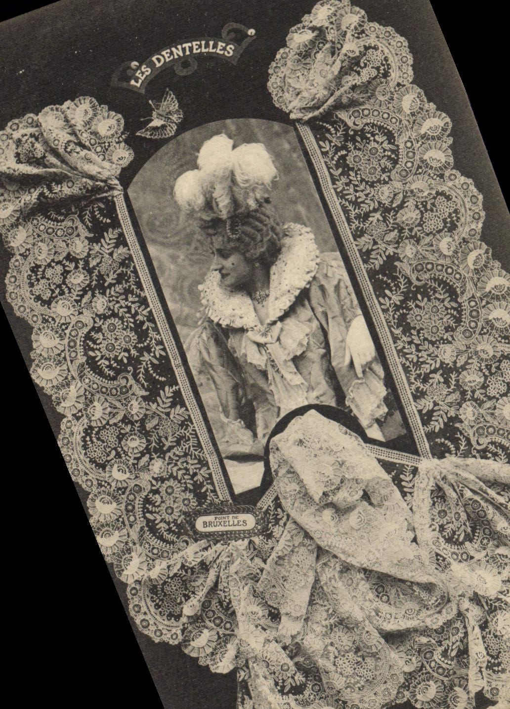 CPA Folklore Dentelle Dentelliere Bruxelles