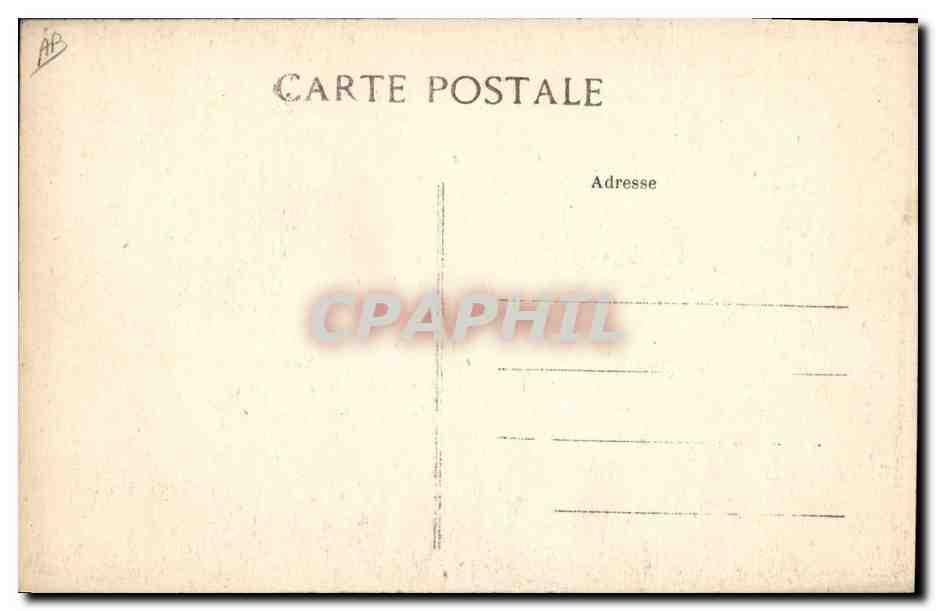 CPA Folklore Dentelle Dentelliere Point d'Alencon Papillon — Verso