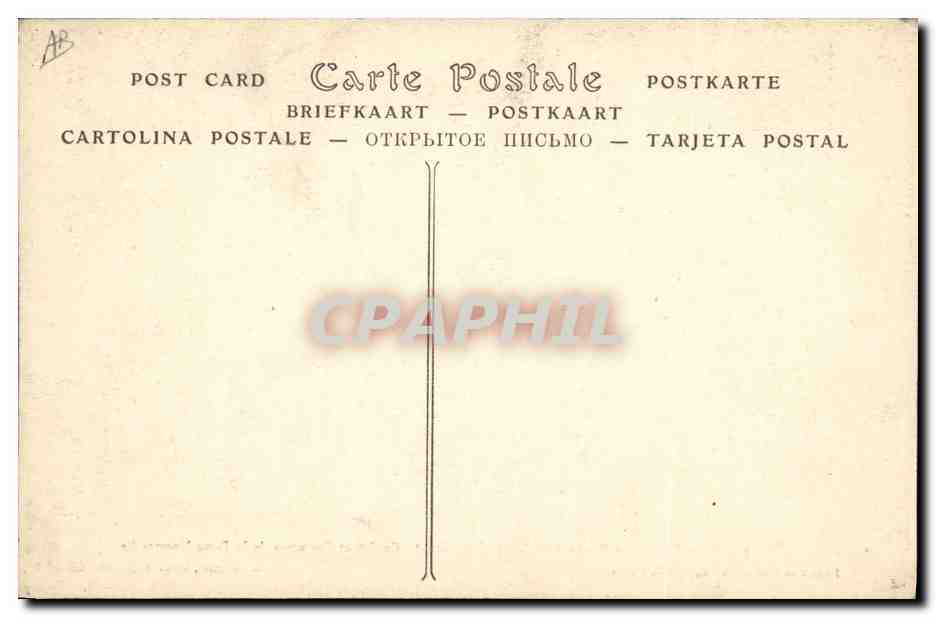 CPA Folklore Dentelle Ecole Dentelliere d'Argentan Point d'Argentan Normandie — Verso