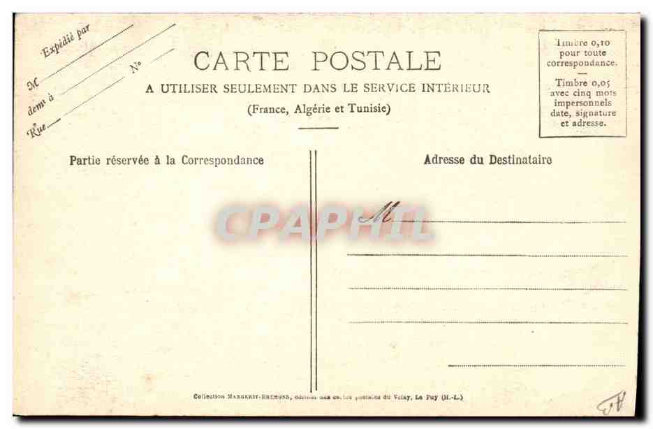 CPA Folklore Dentelle Dentelliere Chantilly Fil Blanc — Verso