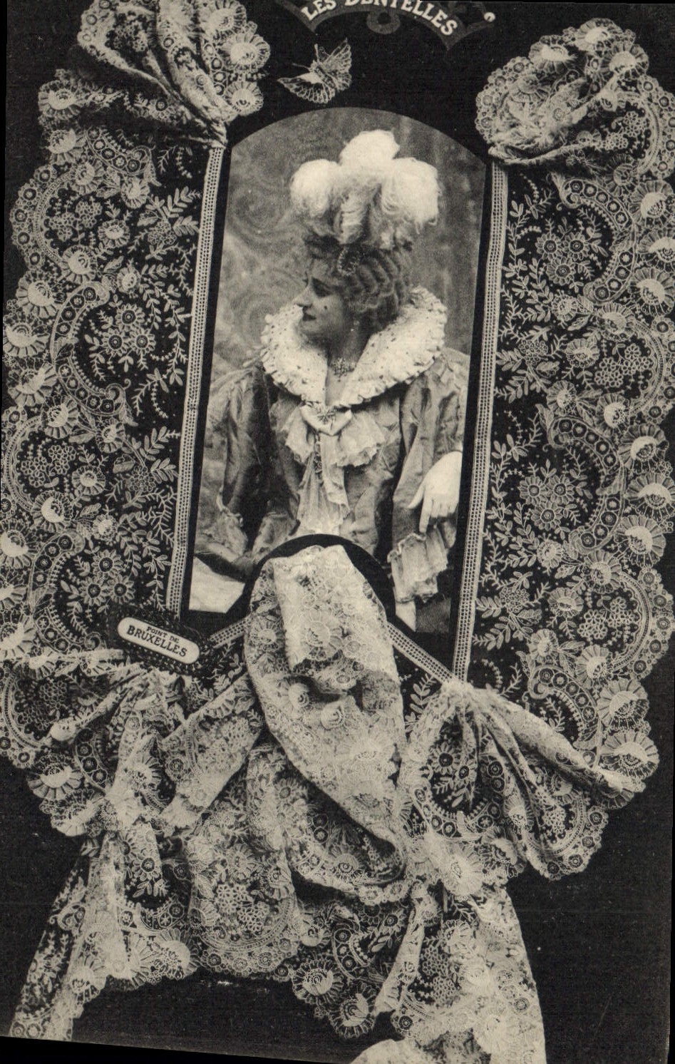 CPA Folklore Dentelle Dentelliere Bruxelles
