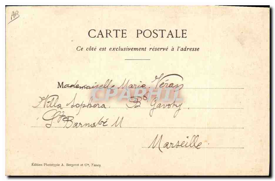 CPA Folklore Dentelle Dentelliere Chantilly — Verso