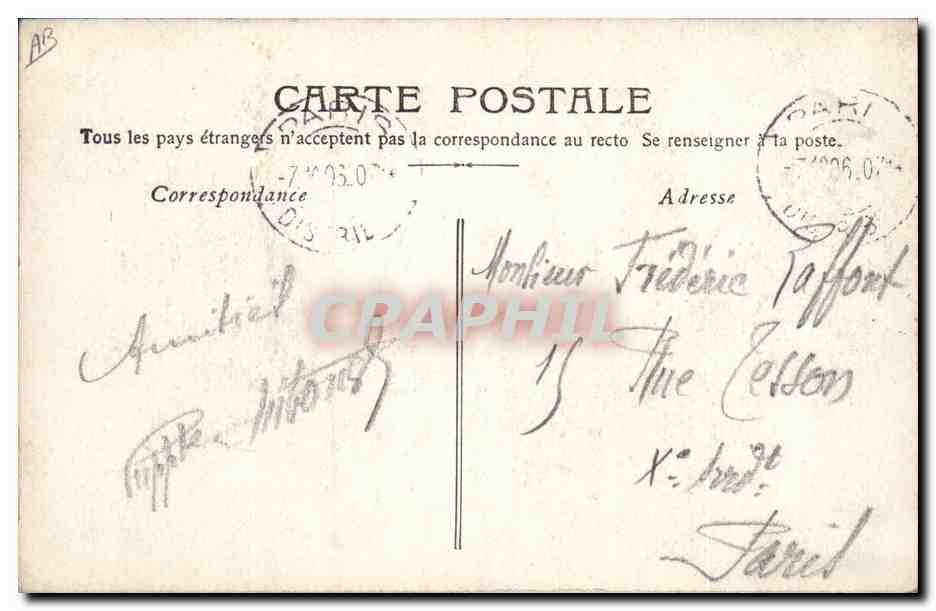 CPA Folklore Dentelle Ecole Dentelliere Femme — Verso