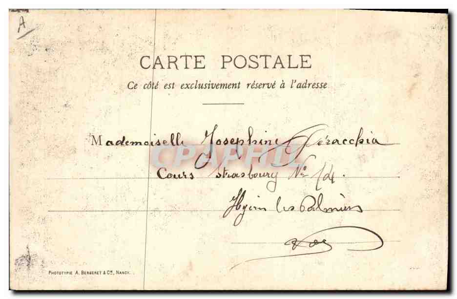 CPA Folklore Dentelle Dentelliere Valencienne — Verso