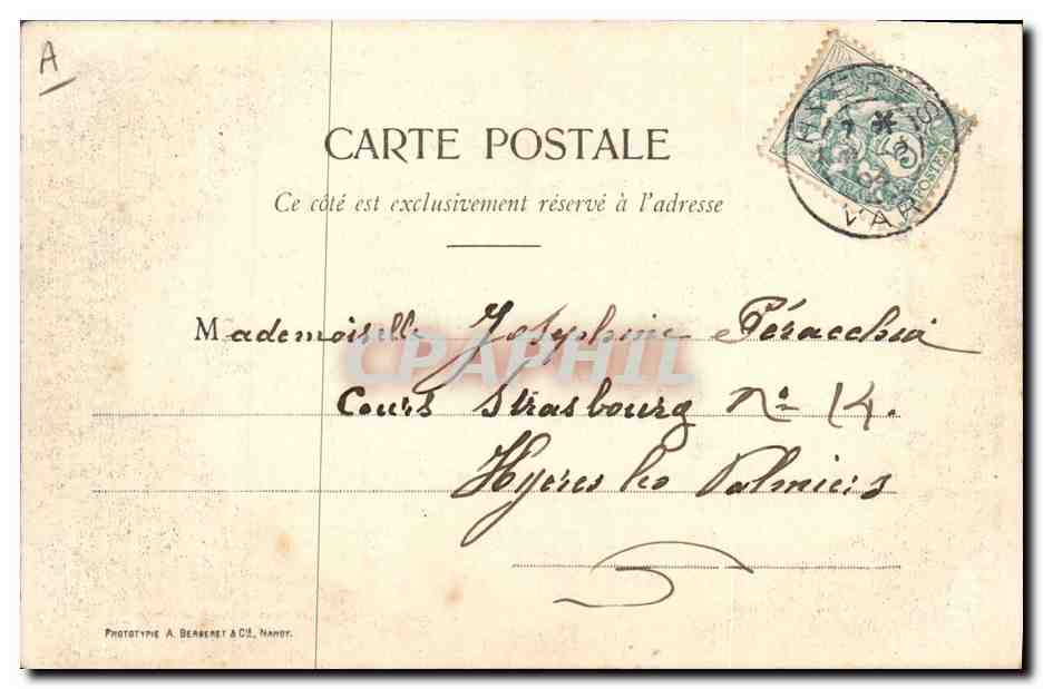 CPA Folklore Dentelle Dentelliere Irlande — Verso