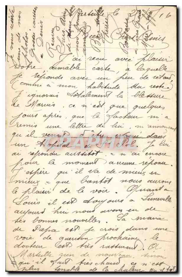 CPA Fantaisie Le langage des timbres Semeuse Femme — Verso