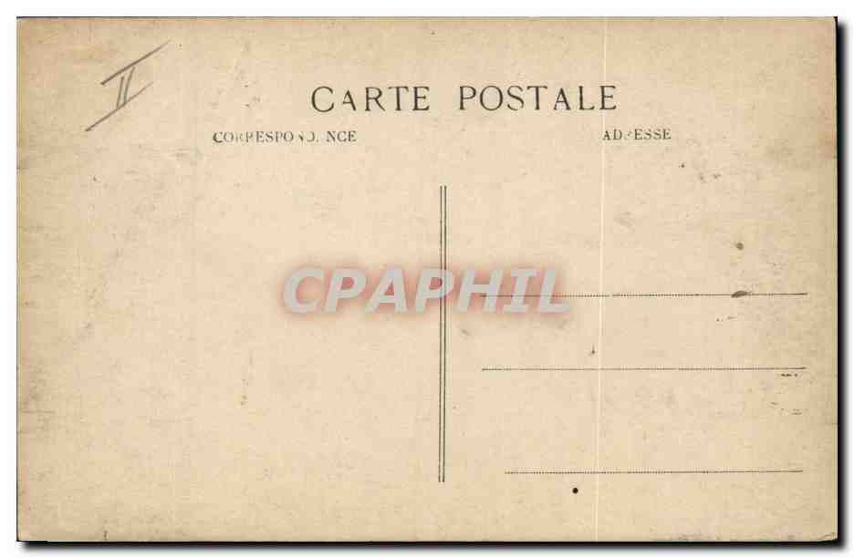 CPA Fantaisie Le langage des prenoms Homme — Verso