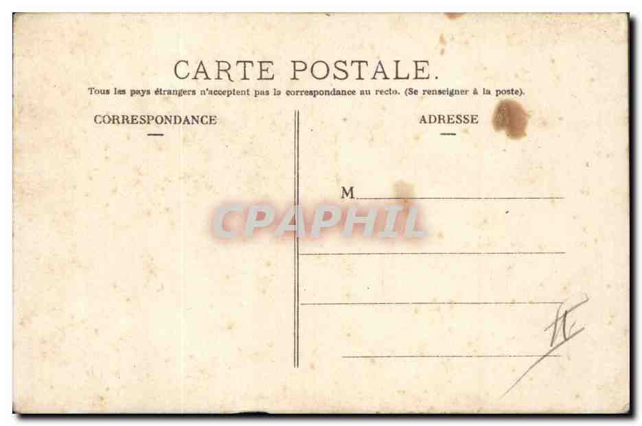Carte postale d'Avril — 1er Avril — éditeur M-F, Paris, n° 864 — Reverso