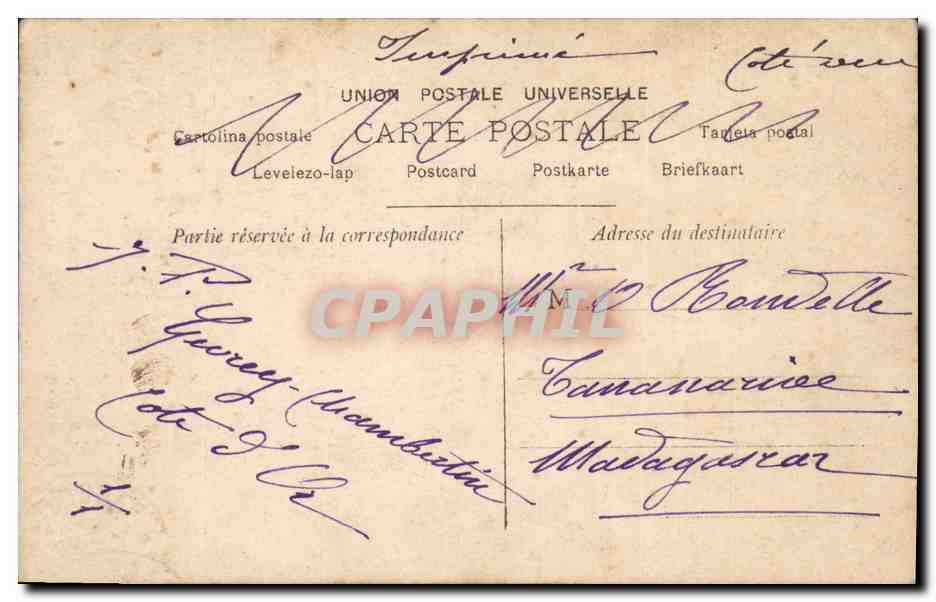 CPA Armand Fallieres President de la Republique Ele a l'Assemblee Nationale a Versailles — Reverso