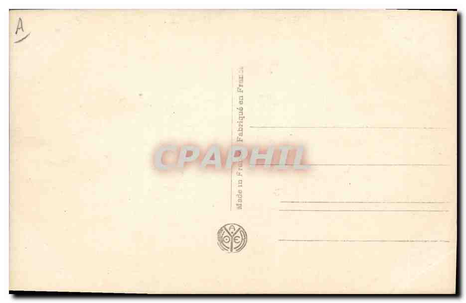 CPA Anatole France Ecrivain Membre de l'Academie Francaise  — Verso