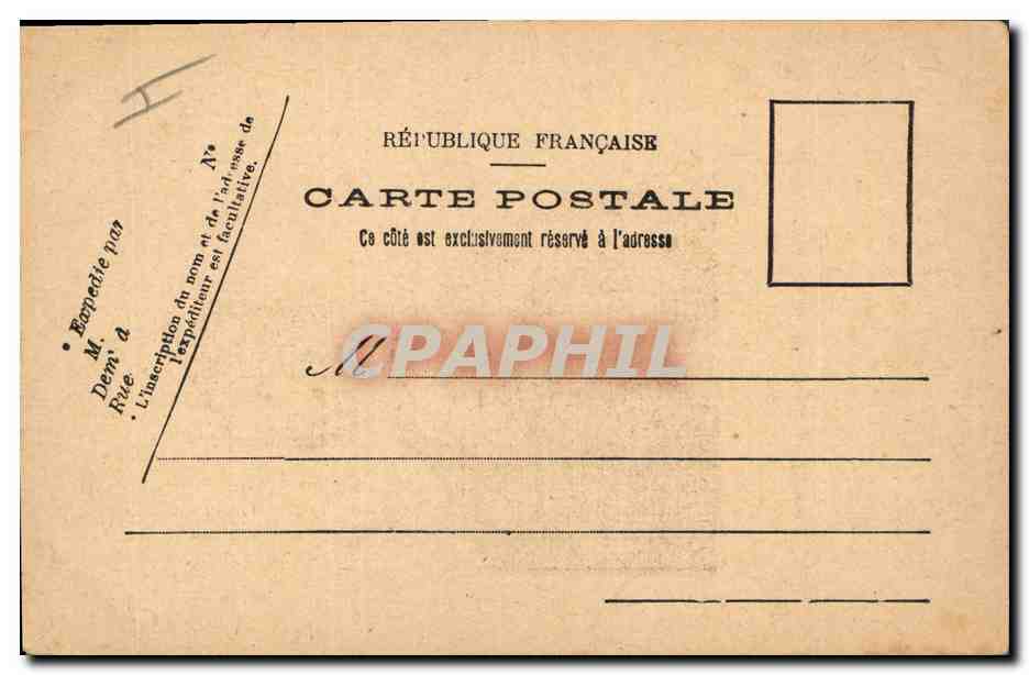 CPA Emile Loubet  — Verso