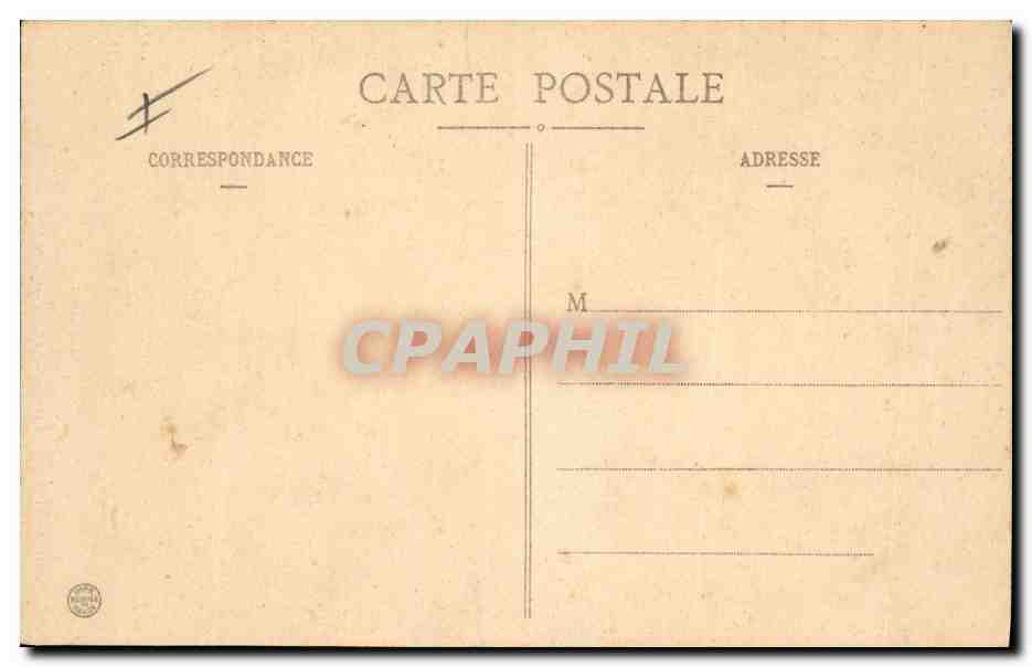 CPA Poincare President de la Republique  — Verso