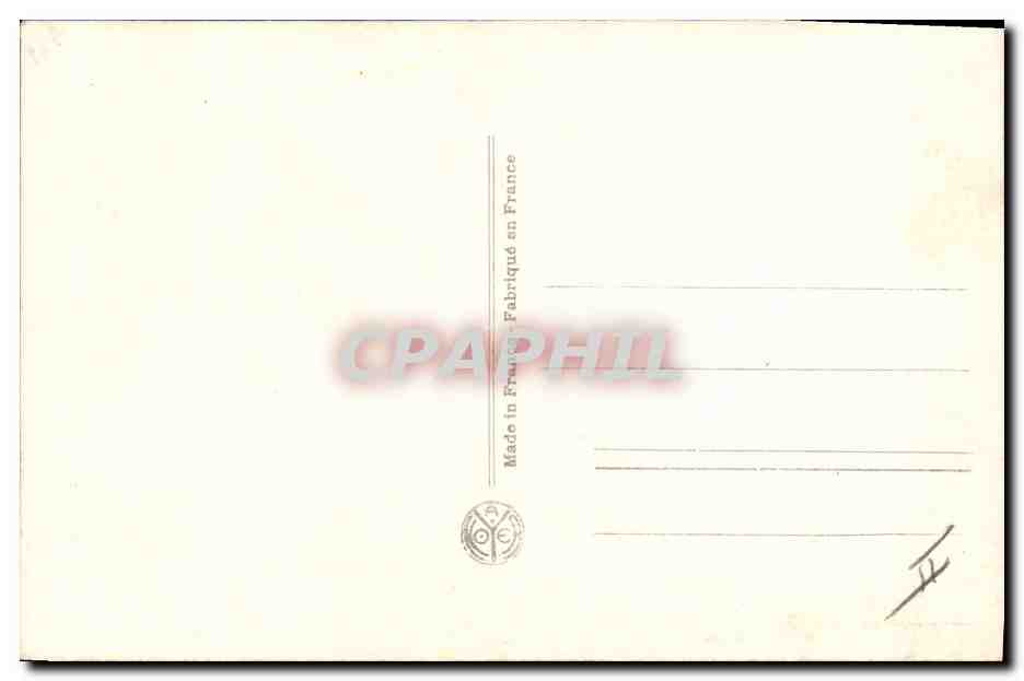 CPA Paul Doumer President de la Republique  — Verso
