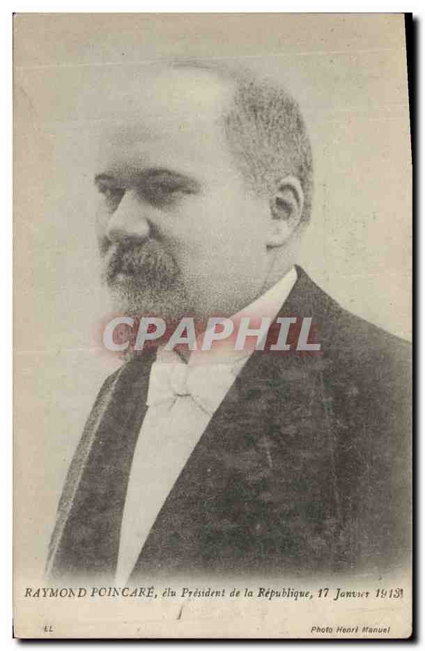 CPA Raymond Poincare President de la Republique 