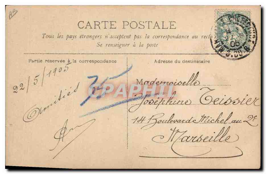 CPA Polaire  — Verso