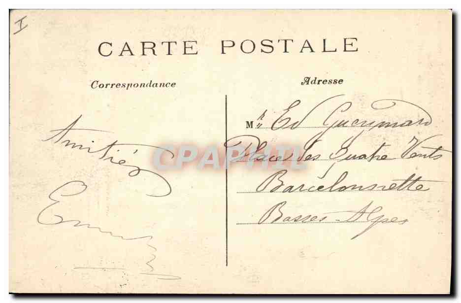CPA Paris Statue de Waldeck Rousseau aux petits jardins des Tuileries inauguree le 6 juillet 1910  — Verso