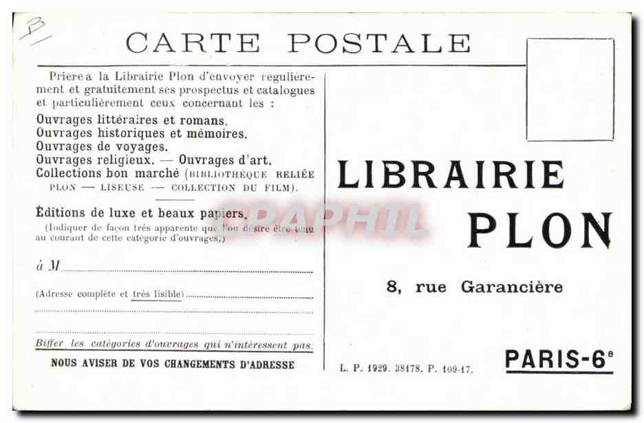 CPA JF D'Estalenx Les Auvents du Soleil  — Verso