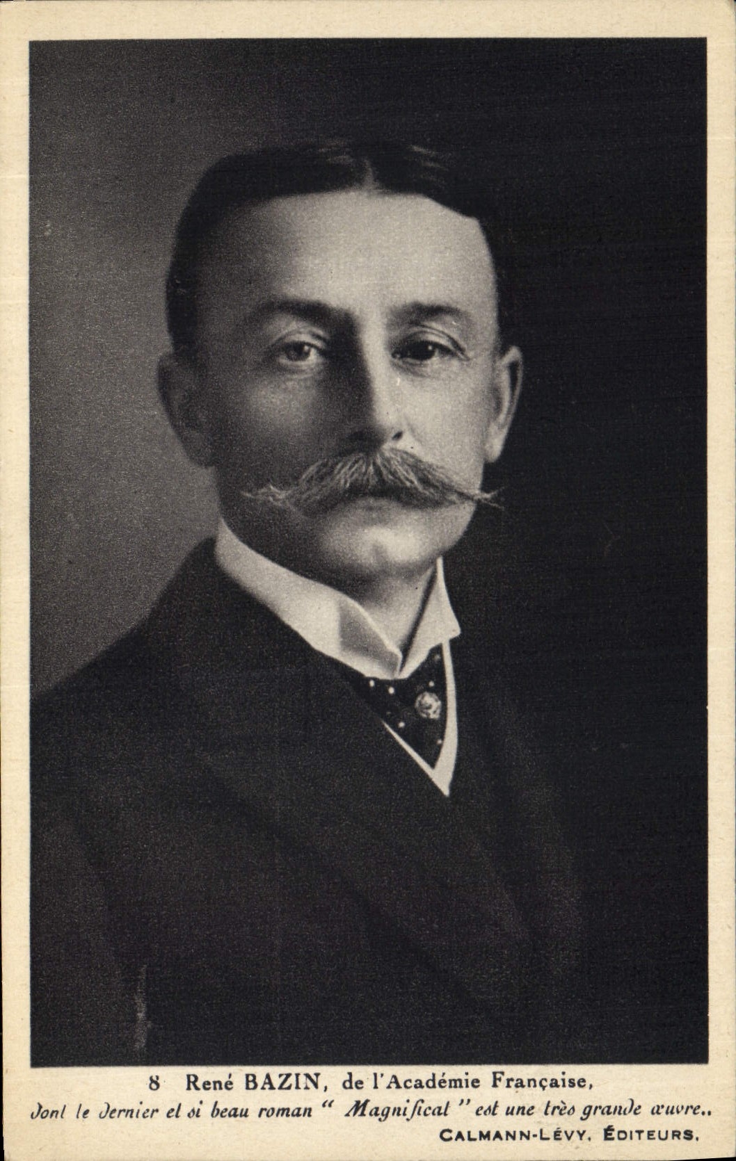 René Bazin, de l'Académie française — portrait — Calmann-Lévy, Éditeurs