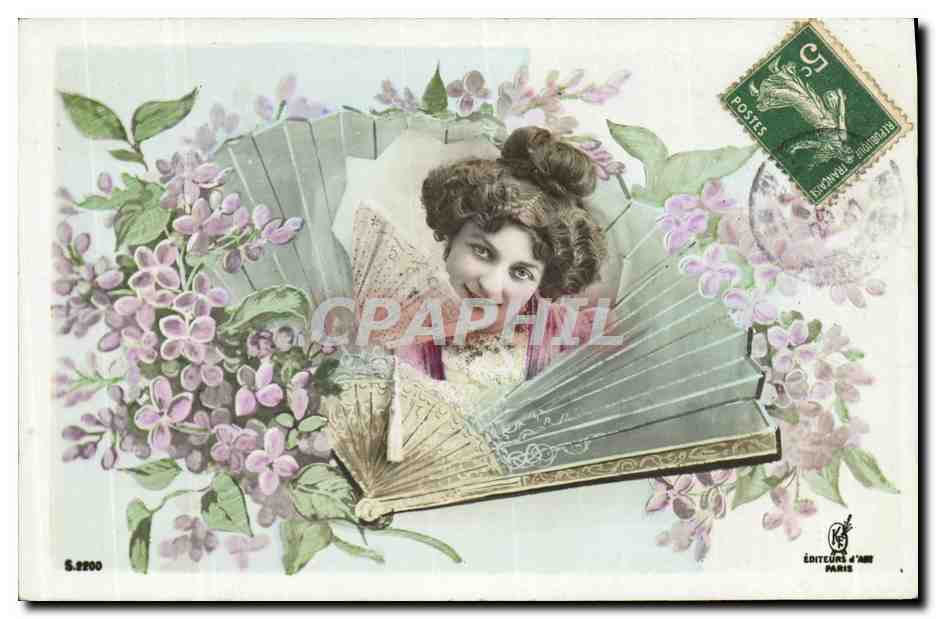 Femme au parfum de lilas — Éditeur d'Art Paris n° S.2200