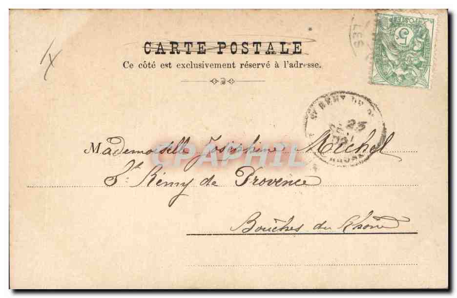 CPA Fantaisie Enfant Eventail  — Verso