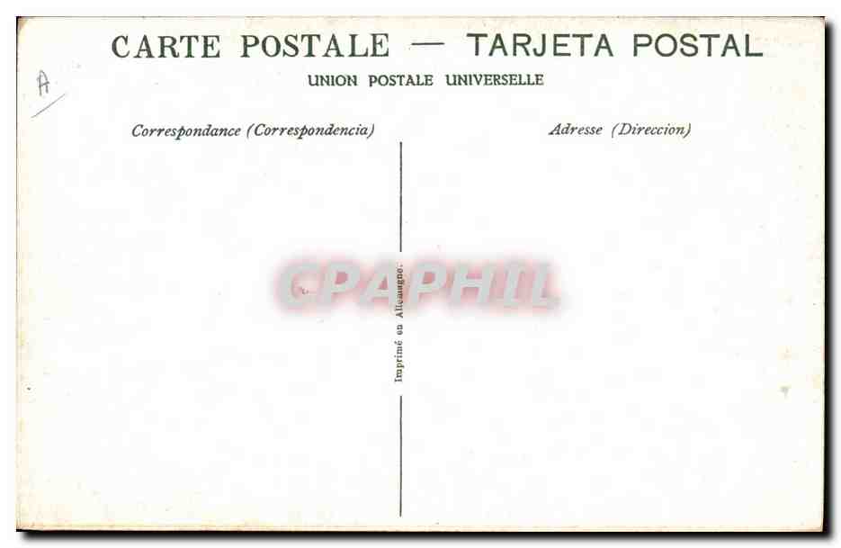 CPA Corrida Course de Taureaux L'arrastre Enlevement du taureau — Rückseite