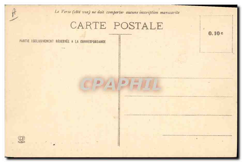 CPA Corrida Course de Taureaux Une sortie en faux d'un banderillero — Rückseite