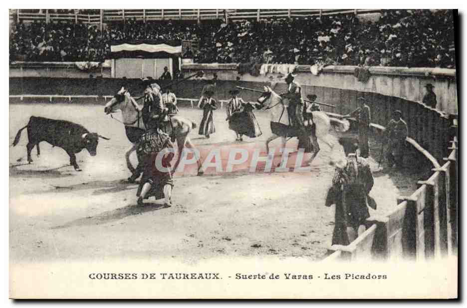 Courses de taureaux - Suerte de Varas - Les Picadors