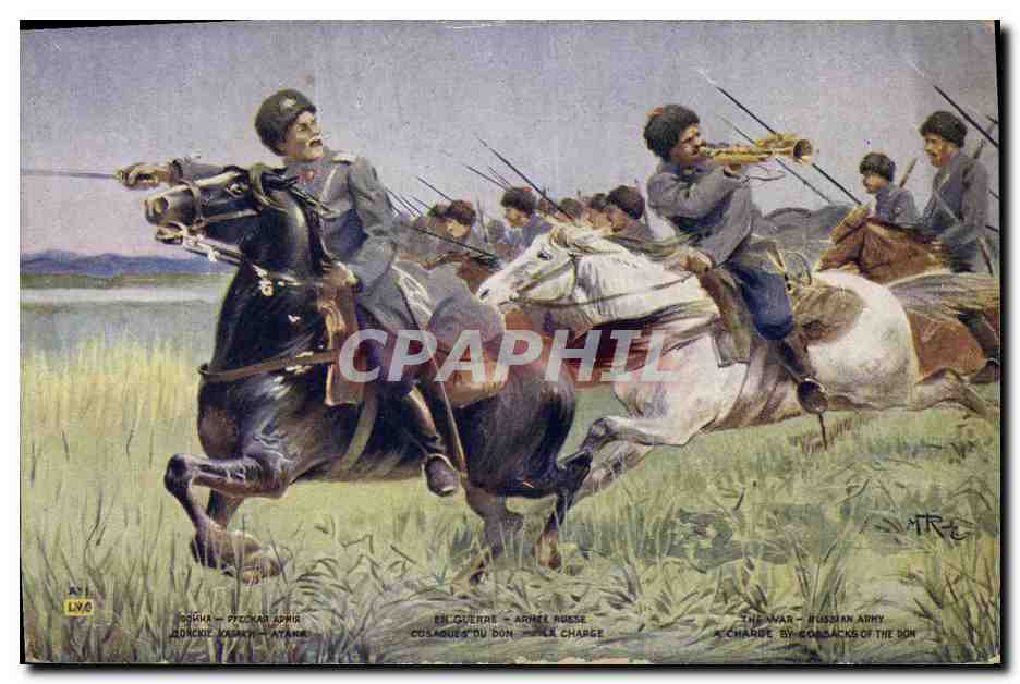 Cosaques du Don — Charge — Armée Russe