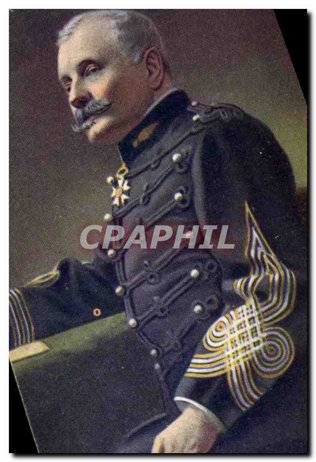 Portrait d'un officier — uniforme militaire orné — éditeur non identifié