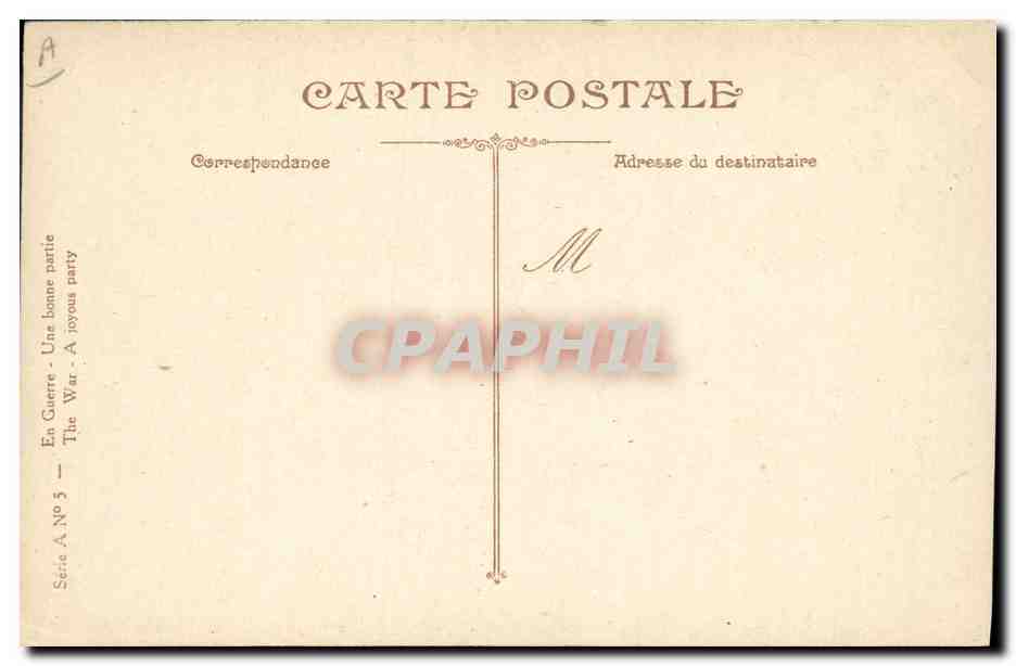 Soldats en guerre — Une bonne partie — Série A, No 5 — Reverso