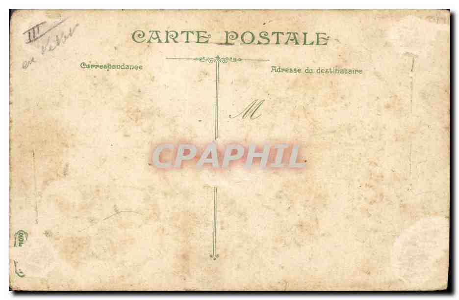 CPA Militaria Infanterie Ecole des tambours  — Rückseite