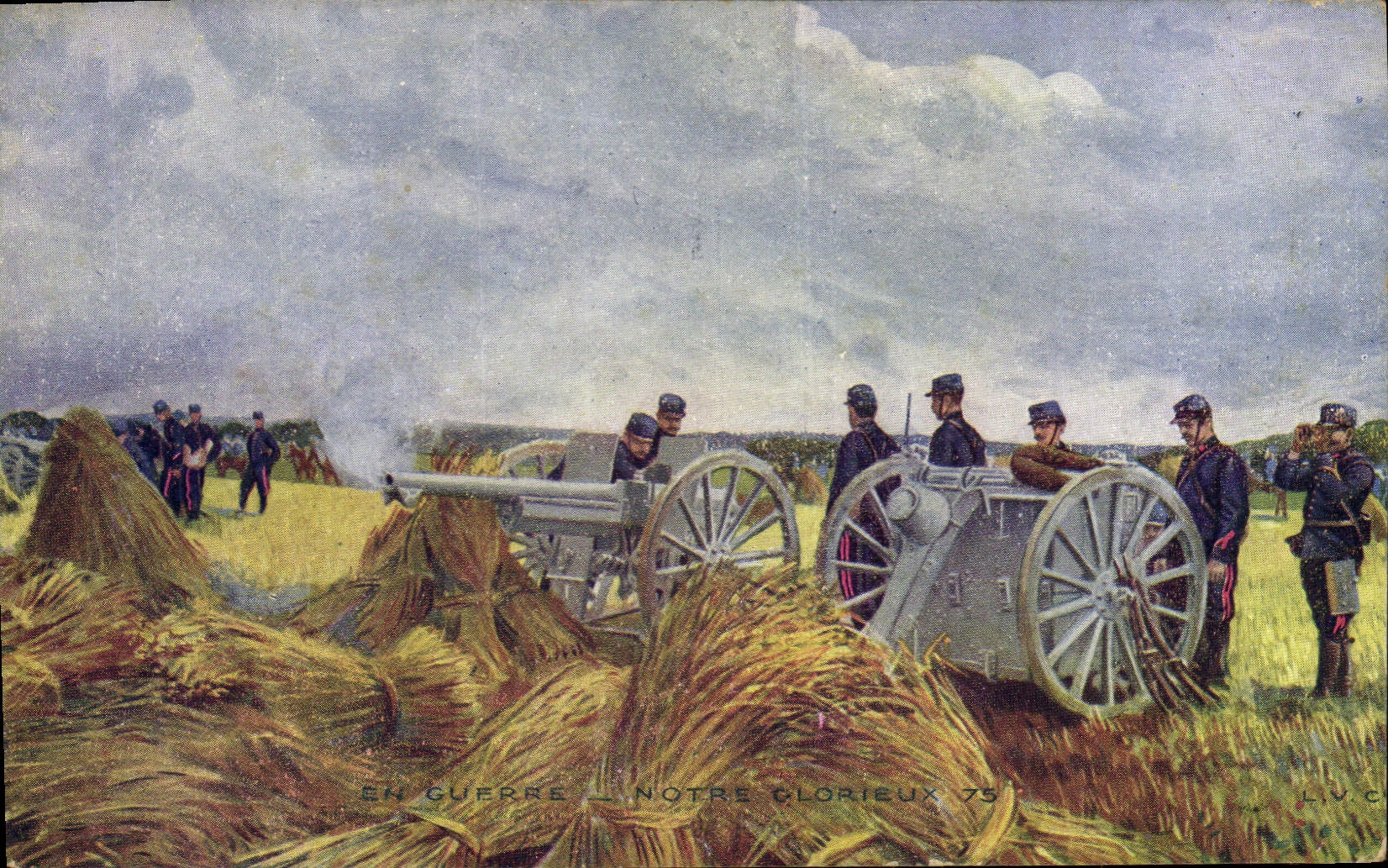 En Guerre — Notre Glorieux 75 — L.V.C.