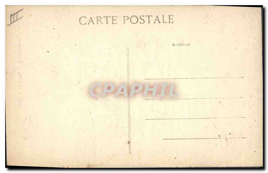 CPA Folklore Rosporden Etude de la coiffe  — Verso