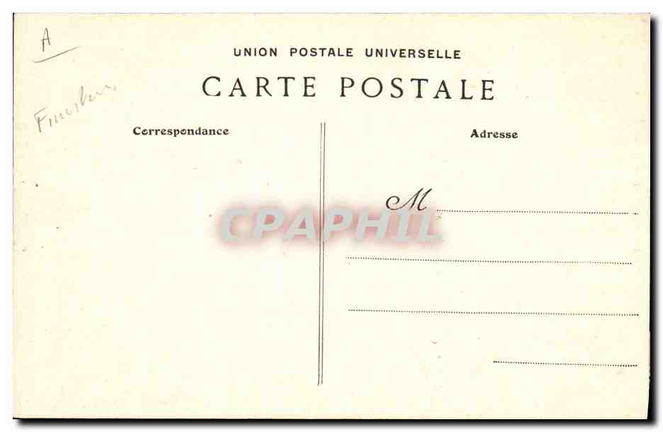 CPA Folklore Elliant Futurs Epoux Mariage  — Verso
