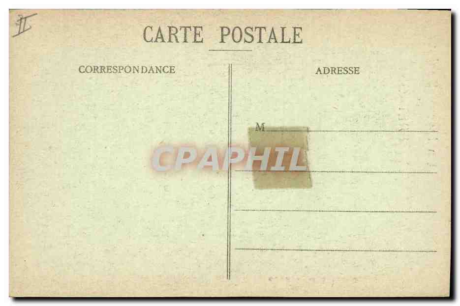 CPA Folklore Enfants Bretagne  — Verso