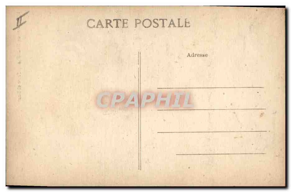 CPA Folklore Jeunes Bretons Frere et soeur  — Verso