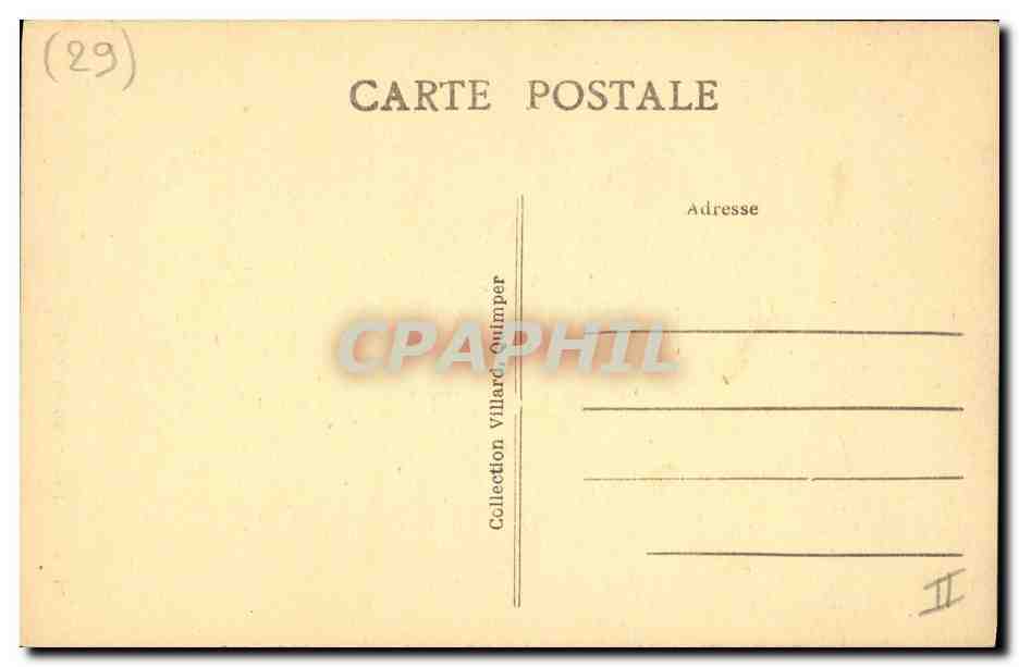 CPA Folklore Elliant Retour de la fete  — Verso