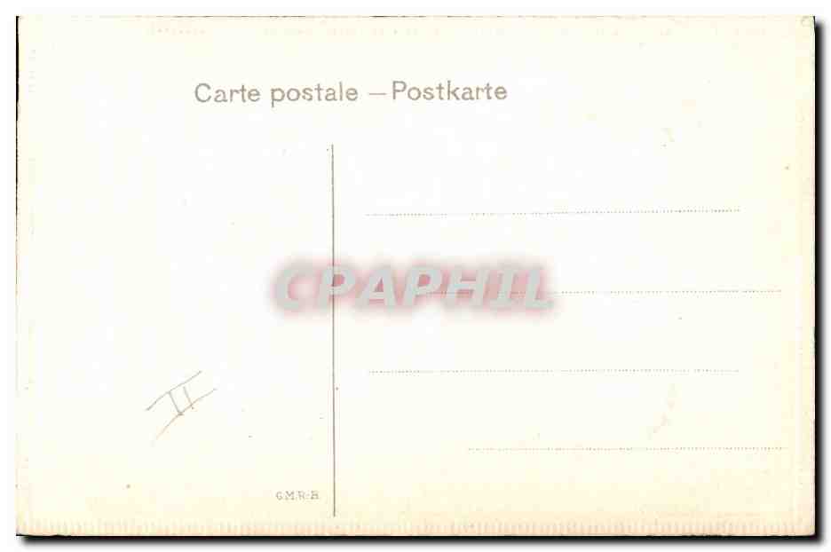 CPA Fantaisie Paysage  — Rückseite