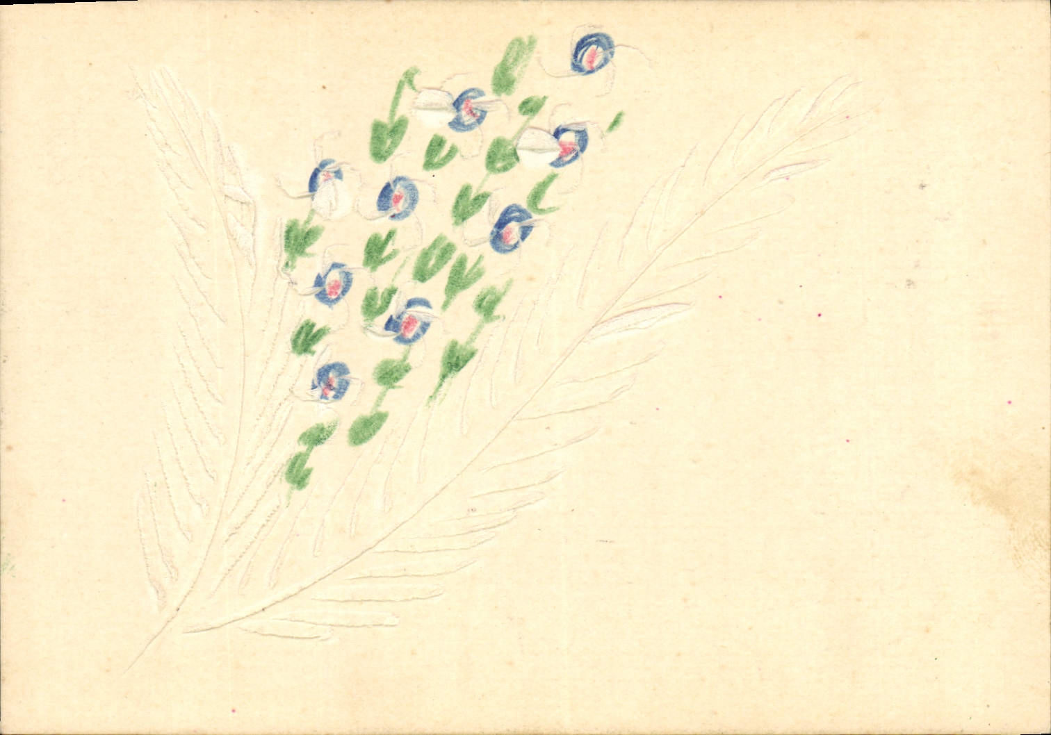 CPA Fantaisie Fleurs 