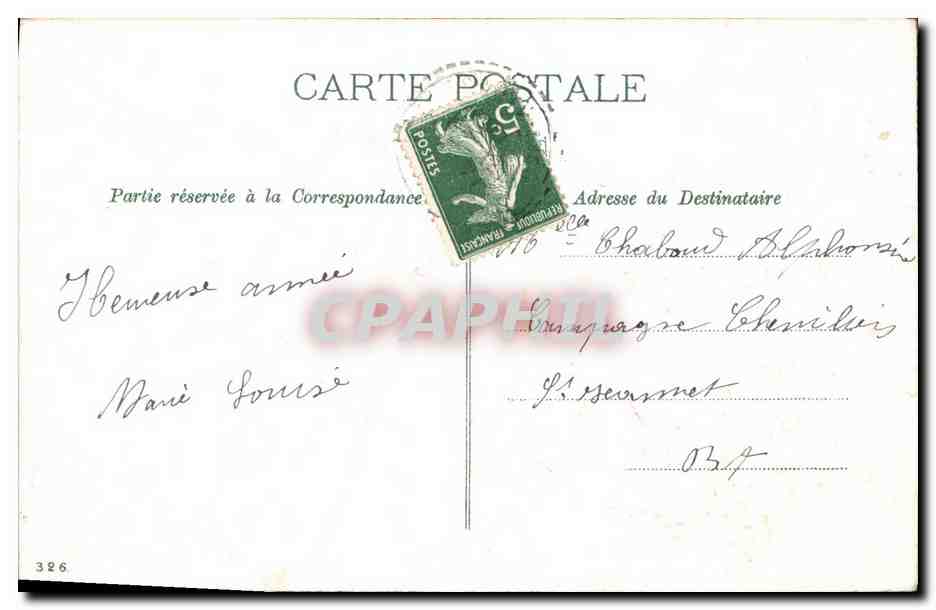 CPA Fantaisie Fleurs Hirondelle Colombes  — Rückseite
