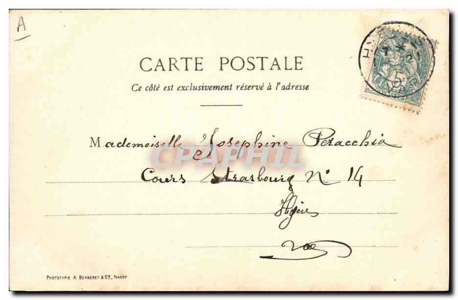 CPA Folklore Dentelle Dentelliere Le Puy  — Verso