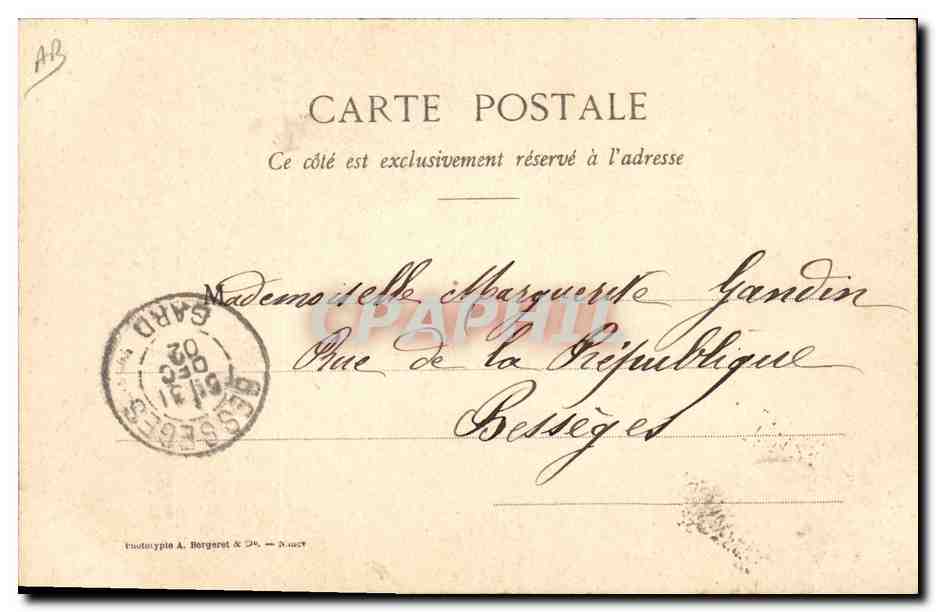 CPA Folklore Dentelle Dentelliere Irlande  — Verso