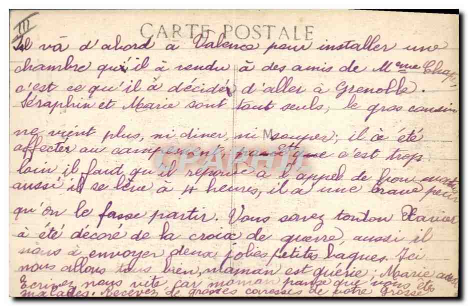 CPA Folklore Dentelle Dentelliere Bruxelloise Bruxelles Refugiee Belge  — Verso