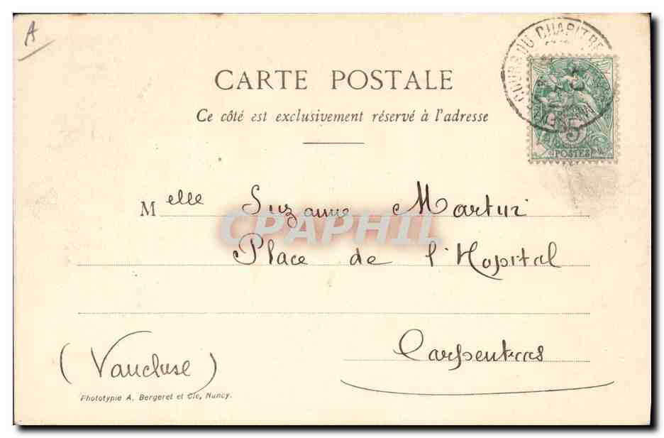 CPA Folklore Dentelle Dentelliere Valencienne  — Verso
