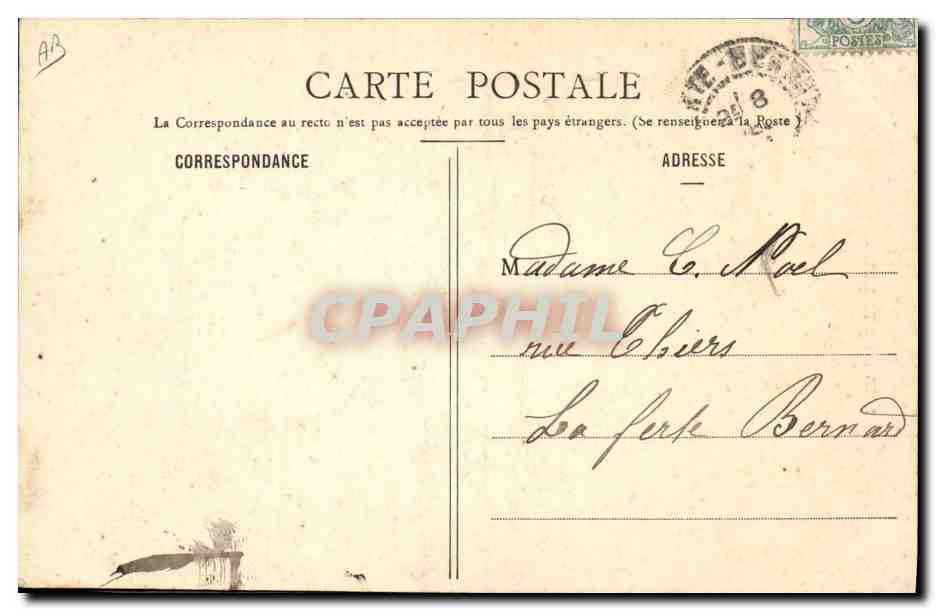CPA Folklore Dentelle Dentelliere Dentelles de Bruges  — Verso